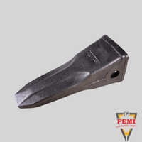 Caterpillar E315rc Excavator Bucket Teeth - Color: Black