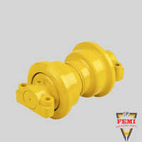 Cat Excavator E120 Track Roller - Full Automatic Control, Yellow Color | Eco-friendly Design For Optimal Excavating Efficiency