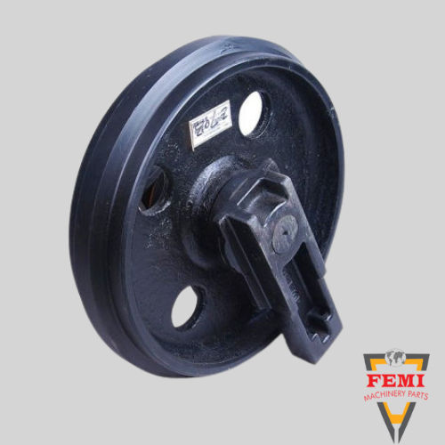 Zax450 Hitachi Excavator Undercarriage Parts Idler Wheel - Color: Black