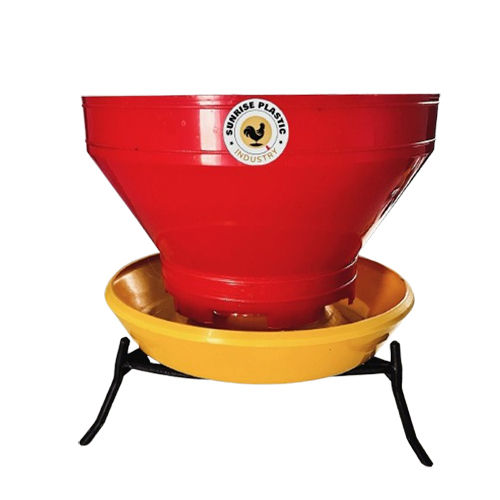 Poultry Turbo Feeder - Material: Plastic