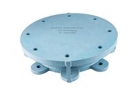 Pot Ptfe Bearings - Stainless Steel, 10mm Thickness, Blue Color | 100 Load Capacity, 1 Year Warranty, Industrial Usage
