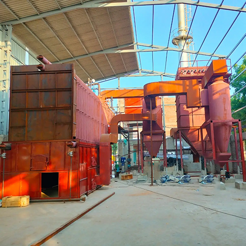 Industrial Boiler Erection System - Color: Brown