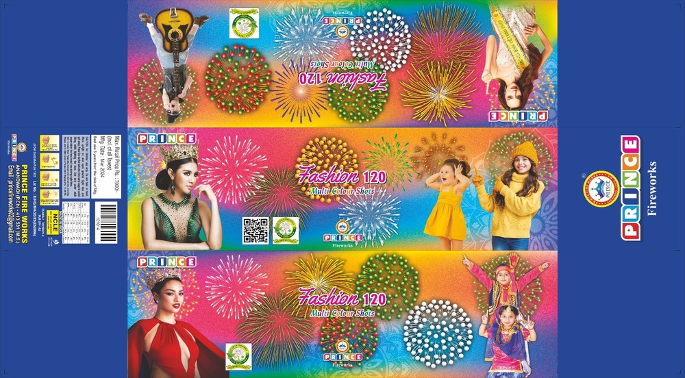 100 Skyshots Crackers - Ceramic Type: Earthenware / Stoneware