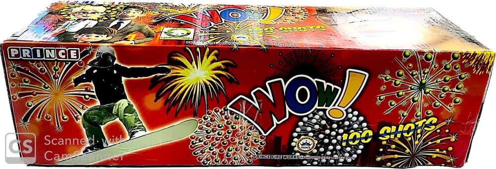 100 Skyshots Crackers - Ceramic Type: Earthenware / Stoneware