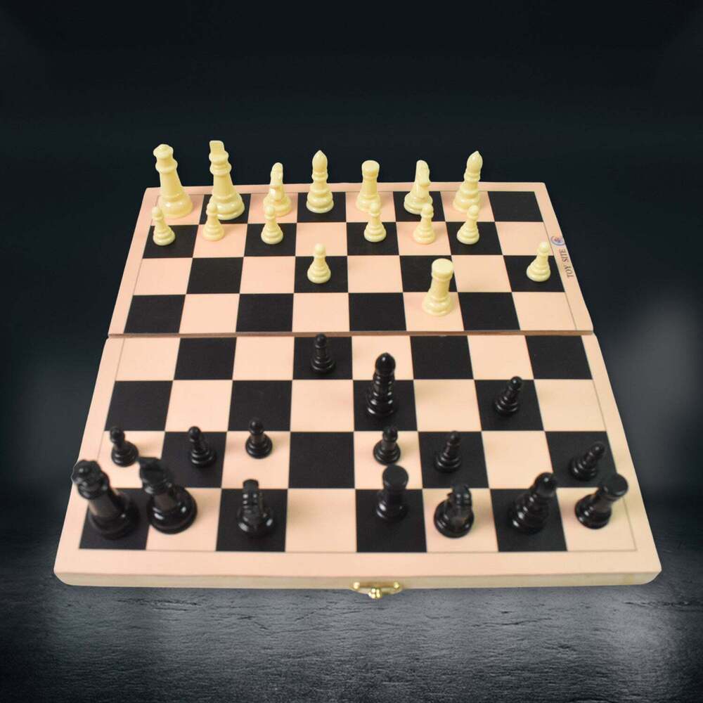Click to expand Folding Wooden Chess Board Sets