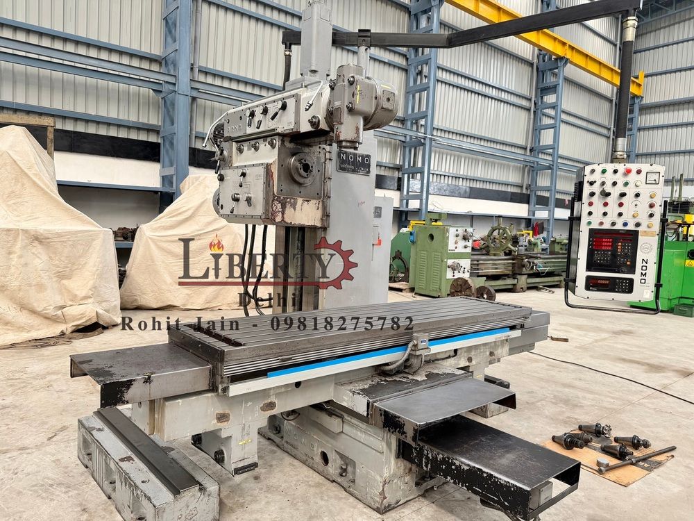 Arno Nomo Italy Double Spindle Bed Milling Machine