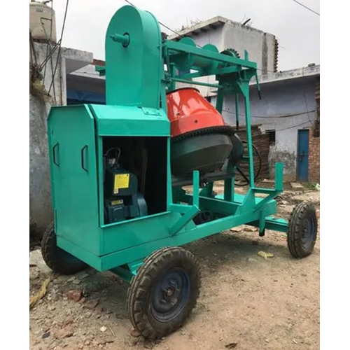 Concrete Mixer With Lift Machine