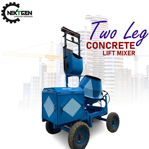 Concrete Mixer With 2 Pole Lift Machine - General Use: Industrial