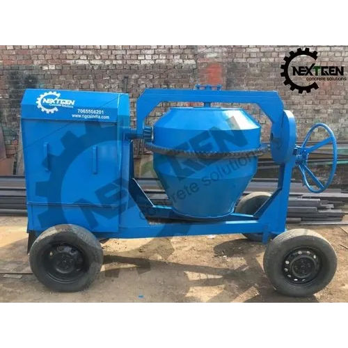 Cement Concrete Mixer Without Engine-Motor - Capacity: 200 Ltr