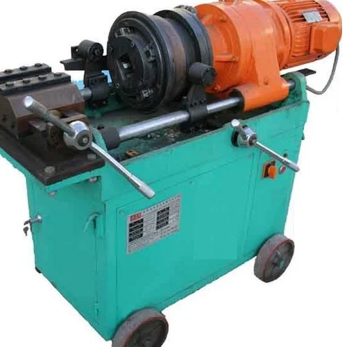 2 Hp Rebar Threading Machine - Color: Green