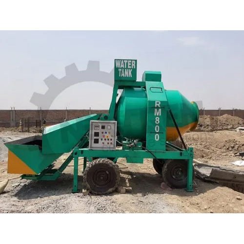 Compact Reversible Batching Plant - Color: Green