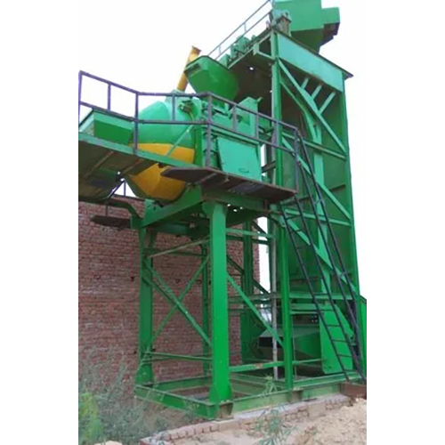 Boom Scrapper Batching Plant - Color: Green