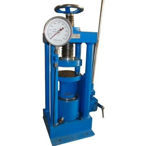 Industrial Concrete Cube Testing Machine - Color: Blue