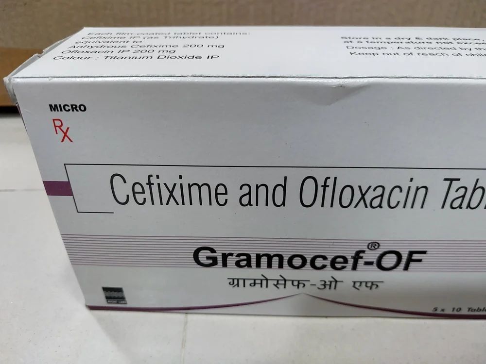 Cefixime And Ofloxacin Tablets