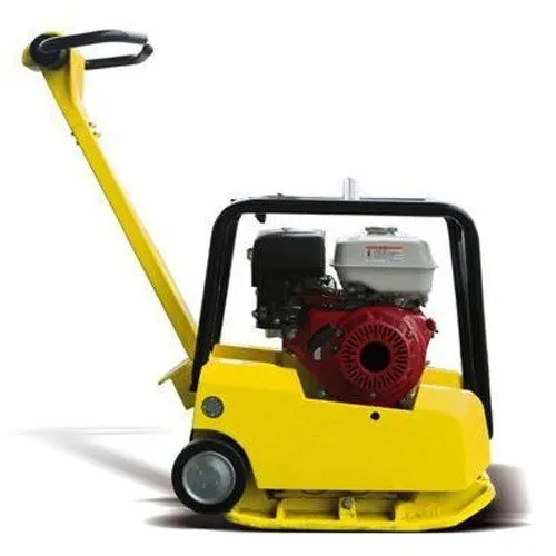 Imported Soil Compactor With Engine - Color: Yellow