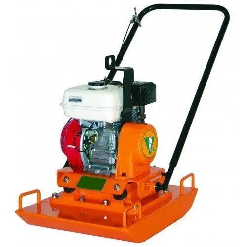 Indian Earth Compactor With Engine - Color: Orange