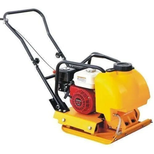 Industrial Imported Plate Compactor With Engine - Color: Yellow