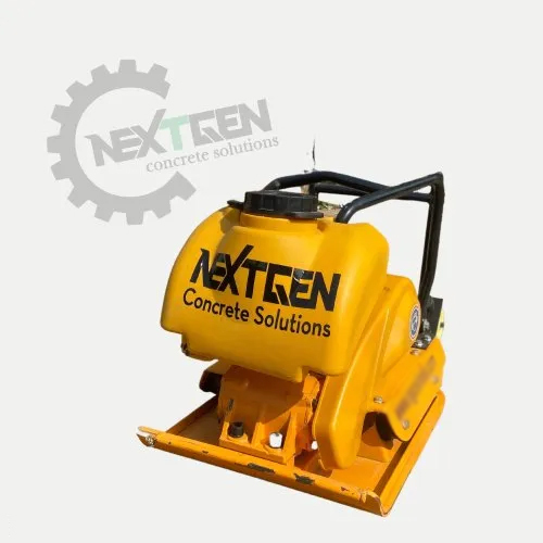 Ms Imported Plate Compactor With Motor - Color: Yellow