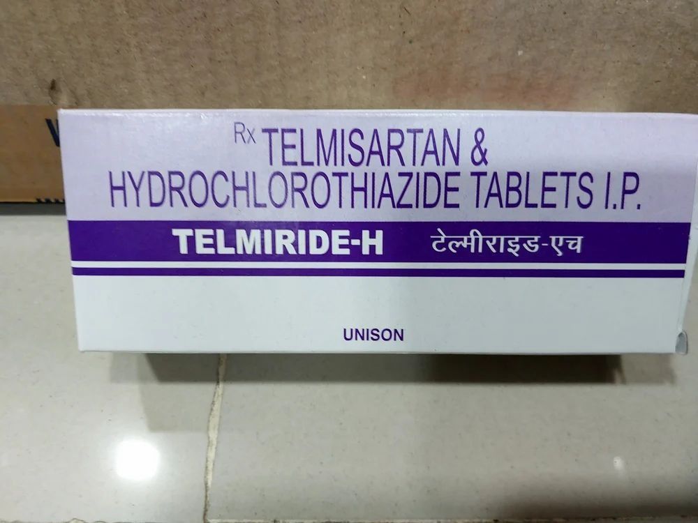 Telmisartan and Hydrochlorothiazide Tablets - 80 mg/12.5 mg , Effective Hypertension Management and Cardiovascular Health Support