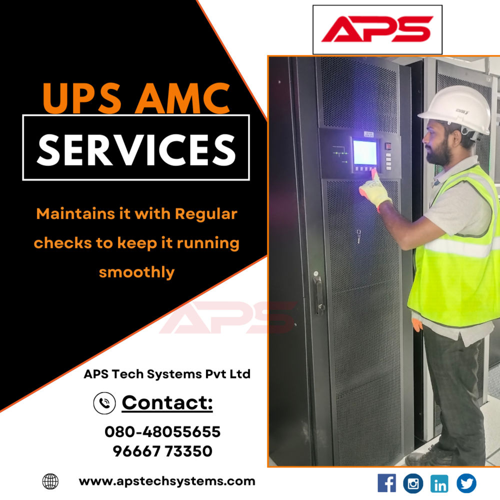 UPS Annual Maintenance Contract Services