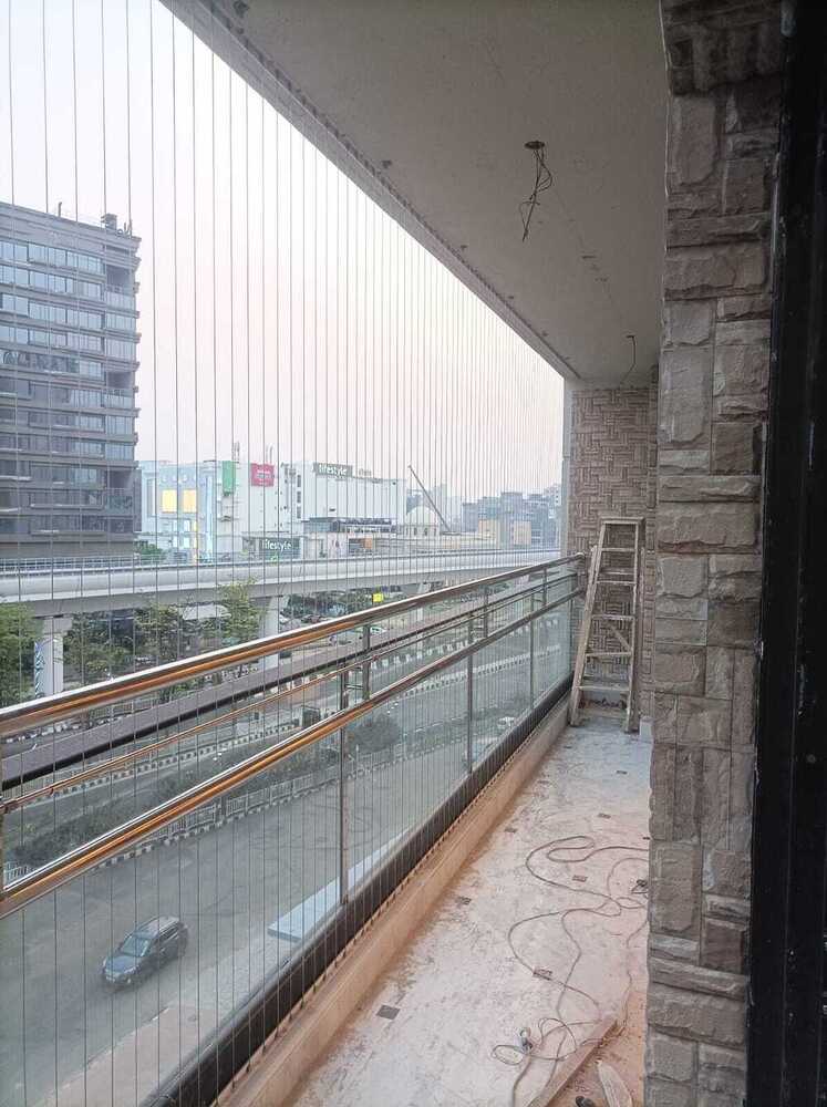 Invisible Grill for Balcony