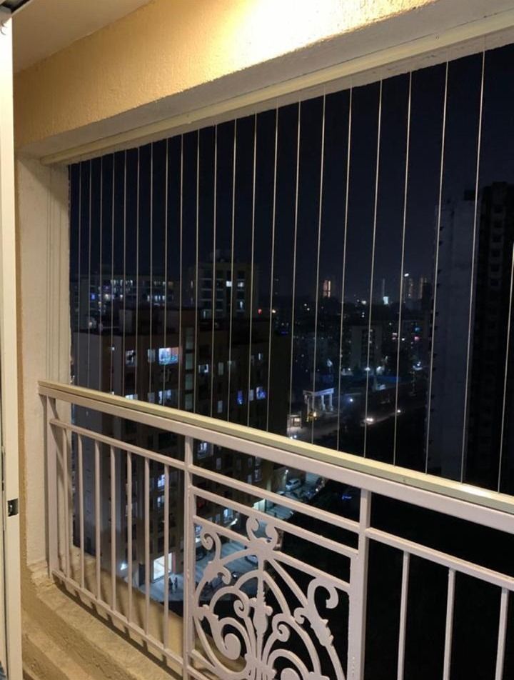 Invisible Grill for Balcony