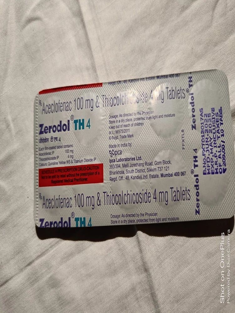 Aceclofenac Thiocolchicoside Tablets