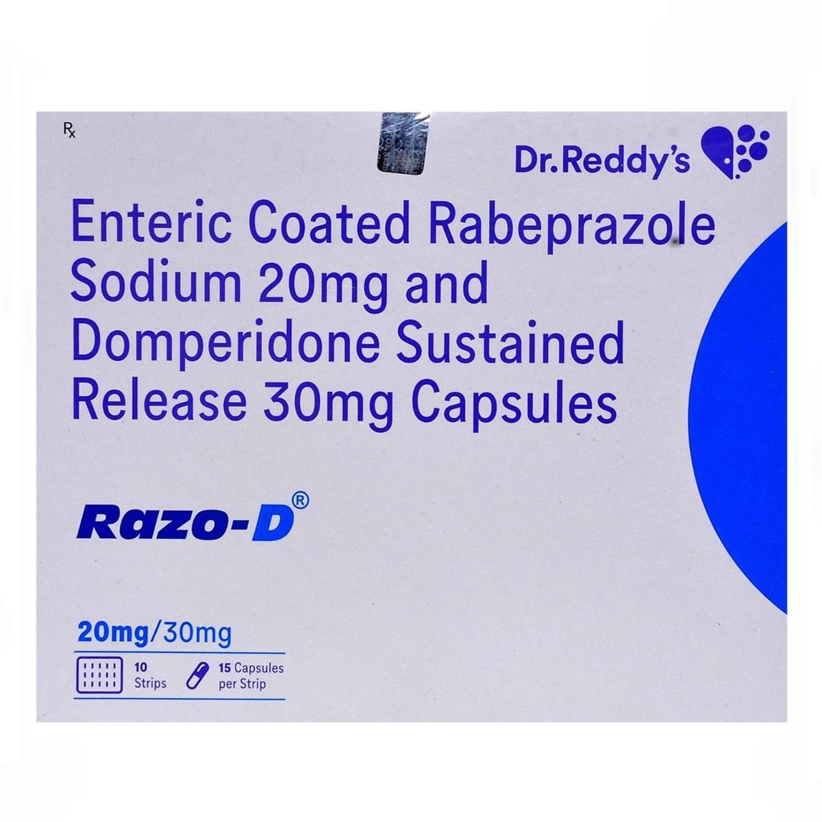 Domperidone (30mg) + Rabeprazole (20mg)