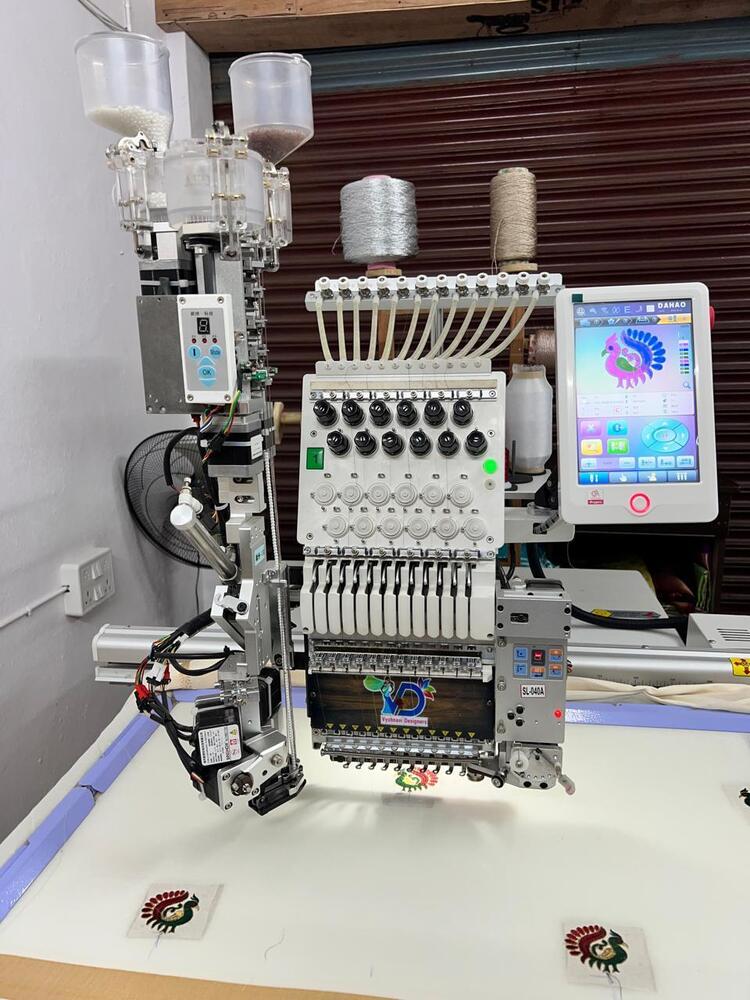 SINGLE HEAD MULT-NEEDLE EMBROIDERY MACHINE