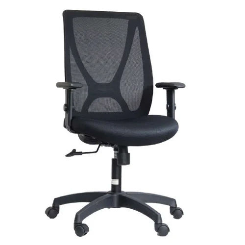 X Mesh Medium Back Chair - Color: White