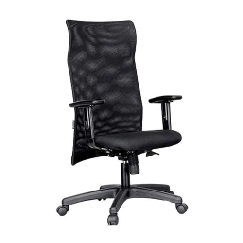 High Back Mesh Office Chair - Color: Black