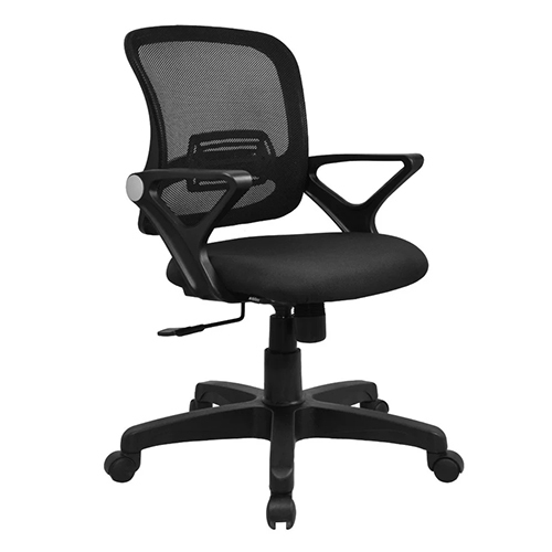 Cherry Mesh Back Chair