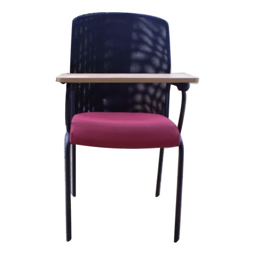 Student Writing Pad Chair - Color: Black