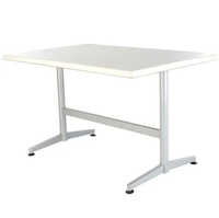 Restaurant Dining Table - Color: White