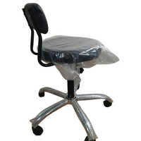 Mid Back Lab Working Chair - Color: Black