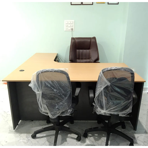 L Shaped Office Table With Storage