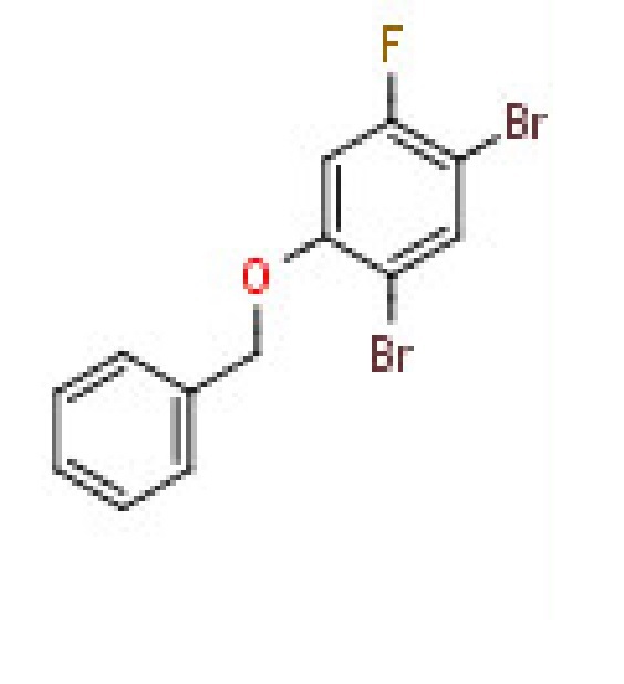 1-(बेंज़िलॉक्सी)-2,4-डिब्रोमो-5-फ्लोरोबेंज़ीन