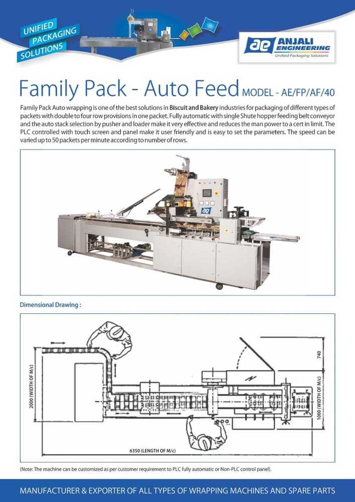 Automatic Toast Pack Machine