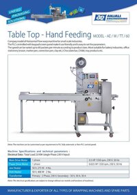 Cupcake Packing Machine - Automatic Grade: Semi-automatic