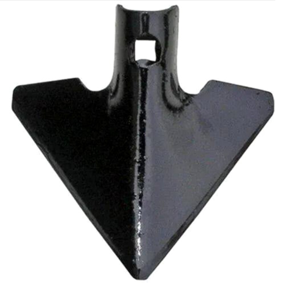 Duckfoot Cultivator Blade - Stainless Steel, Hand Crank Start | Unique Duckfoot Shape for Efficient Tilling and Aerating Soil