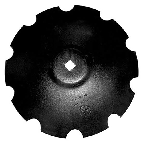 Carbon Steel Notched Harrow Disc Blade - Color: As Per Availability