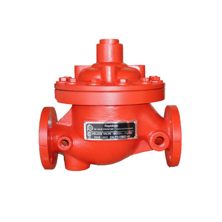 Deluge valve