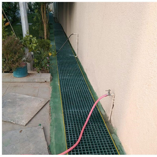 Garden Drain Grating - Color: Green