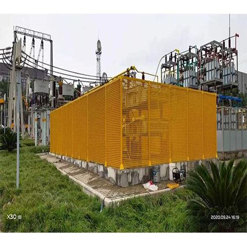 Transformer Fencing Grating - Color: Yellow