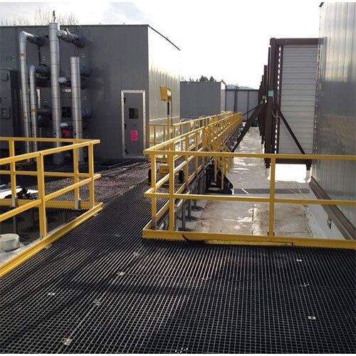 Anti- Skid Molded Fiberglass Grating For Industrial, Material Grade