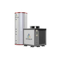 Commercial Heat Pump - Stainless Steel, Electric Power | Grey Design For Optimal Commercial Usage