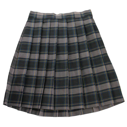 Cotton Checked School Skirt For Girls - Color: Different Available