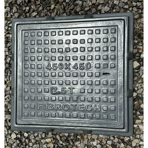 450X450  Frp Square Manhole Cover - Application: Drainage