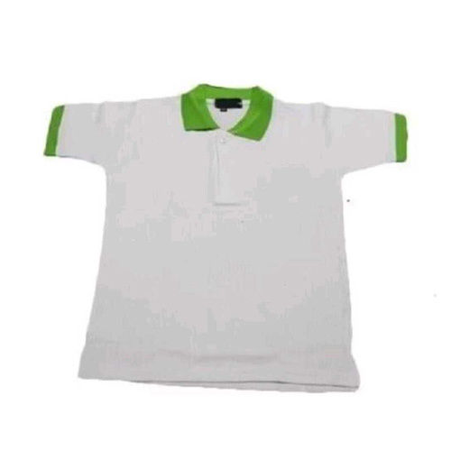 Plain Cotton School T Shirt For Boys