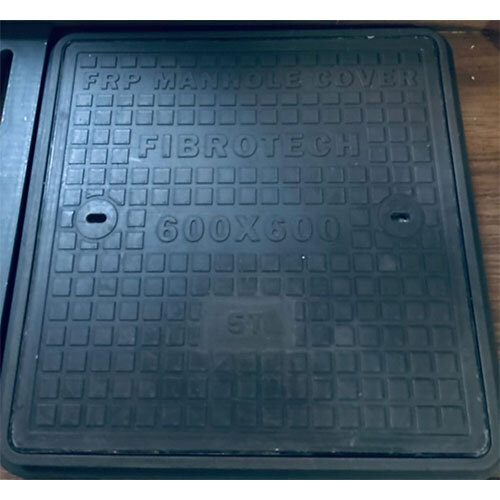 FULL FLOOR (SQUARE) FIBROETCH FRP MANHOLE COVER